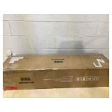 Costway Freestanding 48 x 48 Inch Air Conditioner Fence with Metal Ground Stakes (Missing Parts: Upper Decors & Ground Stakes)