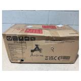 Aosom NO Power Kids Ride On Push Car, Ride Racer, Foot-to-floor Sliding Car, Walking ATV Toy with Music, Lights, for 1.5-3 Years Old, Pink