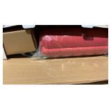 Qaba Kids Kitchen Food Stand with Play Food, Cashier Register, Accessories Ages 3-6