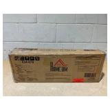 HOMCOM Small Toilet Paper Cabinet, Bathroom Corner Cabinet with Doors and Shelves for Paper Shampoo, White