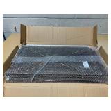 HOMCOM 28" Wooden Christmas Tree Collar Box, Dark Distressed Wood