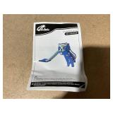 Qaba Slide for Kids with Basketball Hoop for Indoor Use, Easy Set Up Baby Slide for Kids 18-36 Months, Blue