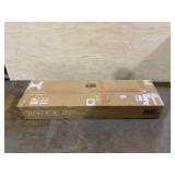 Lockable 360° Swivel Jewelry Cabinet with Full-Length Mirror LED Lights-Dark Brown