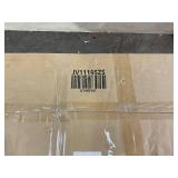 Lockable 360° Swivel Jewelry Cabinet with Full-Length Mirror LED Lights-Dark Brown