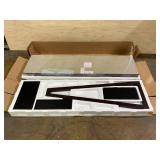 Lockable 360° Swivel Jewelry Cabinet with Full-Length Mirror LED Lights-Dark Brown