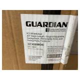 Medline K3 Guardian 20" Wheelchair with Height-Adjustable Full-Length Arms and Swing-Away Footrests