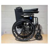 Medline K3 Guardian 20" Wheelchair with Height-Adjustable Full-Length Arms and Swing-Away Footrests