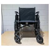 Medline K3 Guardian 20" Wheelchair with Height-Adjustable Full-Length Arms and Swing-Away Footrests