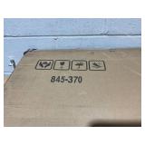 Outsunny 32" x 19" x 54" Garden Wood Cold Frame Greenhouse Flower Planter with Adjustable Shelves, Double Doors, Orange