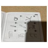 HOMCOM Massage Office Chair, Heated Reclining Computer Chair with 6 Vibration Points, Armrest and Remote, Pink (Damaged: Gas Cylinder See Photos)