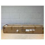 Outsunny 4 Person Ice Fishing Shelter with Padded Walls Thermal Waterproof Portable Pop Up Ice Tent with 2 Doors