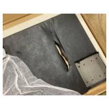 Linen Upholstered Headboard for Full and Queen Size Bed Frames