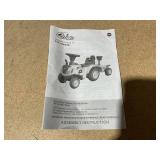 Qaba Caterpillar Licensed Ride-On Construction Toy with Shovel & Trailer, No Power Ride-on Tractor for 18-36 Months