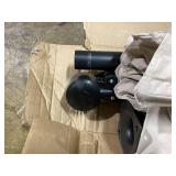 Solar-Powered Patio Offset Umbrella with 112 LED lights