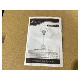 Soozier Portable Kids Basketball Hoop with Wheels