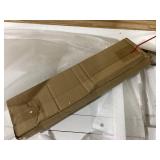 kleankin Bathroom Mirror Cabinet, Wall Mounted Medicine Cabinet with Mirror, Double Doors and Adjustable Shelves, White