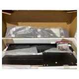 HOMCOM Modern Shoe Storage Bench, Entry Way Bench with Cushion, 2 Drawers, Storage Ottoman Bench, Holds 8 Pairs, Black