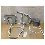 Guardian Padded Steel Drop-Arm Commode 350lbs 1Ct