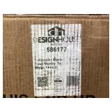 Design House 19-in x 17-in Solid White Cultured Marble Single Sink 4-in Centerset Faucet Mount Bathroom Vanity Top