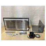 Samsung 36" Bespoke Smart Wall Mount Hood, LCD Display & Touch Control, Triple Air Sensor, Low Noise, WiFi Connected, Clean Deep Charcoal, NK36CB700W33AA (Missing Part: Damper)