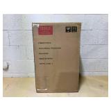 SIMPLI-MAGIC 50 Liter / 13.2 Gallon Soft-Close, Smudge Resistant Trash Can with Foot Pedal and Built in Filter- Stainless Steel, Sleek Finish