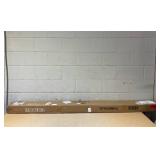 S AFSTAR PVC Fence Panels, 80" x 51" Garden Fences Outdoor Picket Fence Set of 2, Privacy Fences Kit Dog Fencing Pool Equipment Enclosure Temporary Fencing for Yard, Pool & Garden (White)