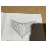 S AFSTAR PVC Fence Panels, 80" x 51" Garden Fences Outdoor Picket Fence Set of 2, Privacy Fences Kit Dog Fencing Pool Equipment Enclosure Temporary Fencing for Yard, Pool & Garden (White)