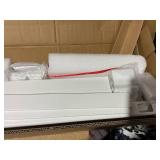 S AFSTAR PVC Fence Panels, 80" x 51" Garden Fences Outdoor Picket Fence Set of 2, Privacy Fences Kit Dog Fencing Pool Equipment Enclosure Temporary Fencing for Yard, Pool & Garden (White)