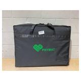 PHYMAT Far Infrared Heating Pad for Back - Infrared Mat Full Body - Amethyst Mat - Bio Crystal Mat - 5 Color Natural Gemstones Heating Pad with Overheat Protection and Auto Off Function(67"x27")