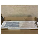 GOFLAME 3-Panel Folding Room Divider, 6FT Paulownia Wood Privacy Screen with Mesh Window, Natural Rustic Freestanding Wall Divider Partition for Room Separation, No Assembly Required