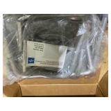 Medline Shower Chair with Backrest and Padded Armrests Aluminum 350lbs Gray 1Ct