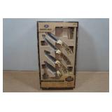 Mossy Oak 4-Pack Stag Finish Knife Set