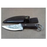 Viking 9.5" Hammered Carbon Knife