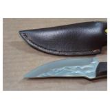 Viking 9.5" Hammered Carbon Knife