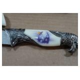 American Flag Eagle Themed Hunting Knife