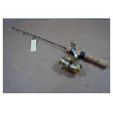Invincible Graphite Ice Rod & Reel Combo