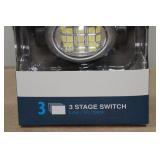 LED Headlamp with 3-Stage Switch