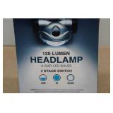 LED Headlamp with 3-Stage Switch