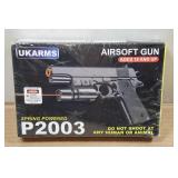 UkArms P2003C Spring Powered Airsoft Gun with Laser