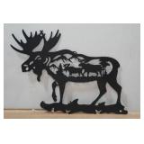 Moose Cutout Wall Décor