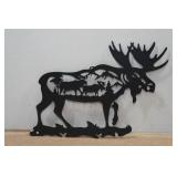 Moose Cutout Wall Décor