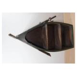 Wooden Canoe Shelf