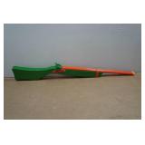 Vintage Parris Wood Stock Double Barrel Shotgun Toy