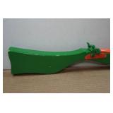 Vintage Parris Wood Stock Double Barrel Shotgun Toy