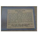 Vintage Uncle Sam Military Trading Cards