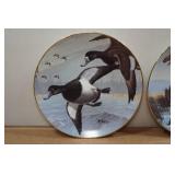 2 Les Kouba Collectors Plates