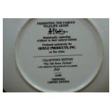 2 Les Kouba Collectors Plates