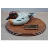 Vintage Minnesota Ducks Unlimited Greenwings "Life Sponsors" Plaque
