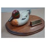 Vintage Minnesota Ducks Unlimited Greenwings "Life Sponsors" Plaque