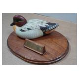 Vintage Minnesota Ducks Unlimited Greenwings "Life Sponsors" Plaque